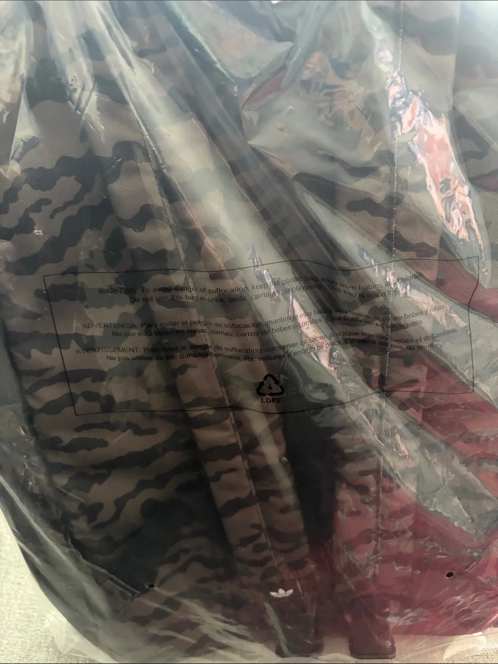adidas backpack brown